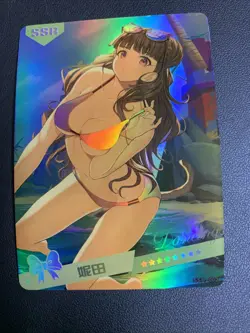 Komi Shouko Communicate Holo SSR 2 Swimsuit Goddess Waifu Card Girl Doujin Anime - Image 5