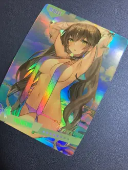 Natsuiro Matsuri Live Holo SSR 7 Swimsuit Goddess Waifu Card Girl Doujin Anime - Image 3