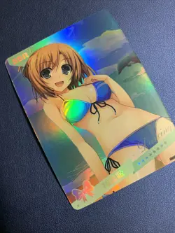 Hayate Yagami Puella Holo SSR 8 Swimsuit Goddess Waifu Card Girl Doujin Anime - Image 4