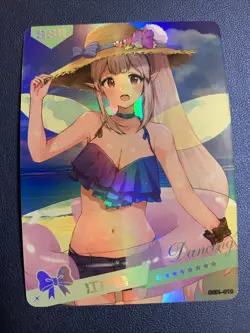 Rinna Mayfield Shining Holo SSR 18 Swimsuit Goddess Waifu Card Girl Doujin Anime - Image 1