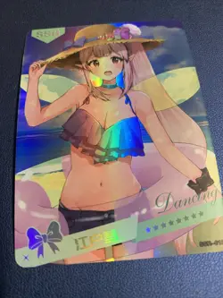 Rinna Mayfield Shining Holo SSR 18 Swimsuit Goddess Waifu Card Girl Doujin Anime - Image 5