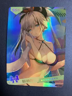 Jeanne Alter Fate FGO Hot SSR 32 Swimsuit Goddess Waifu Card Girl Doujin Anime - Image 1