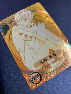 Zenitsu Agatsuma SSR Rare Demon Slayer Goddess TCG Card Holo Doujin Anime Foil - Image 4