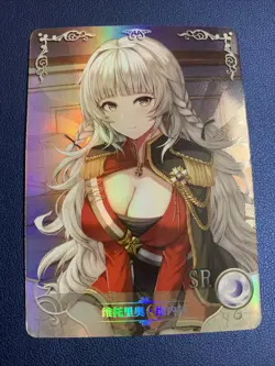 Vittorio Veneto Azur Lane 46 Holo Doujin Goddess CCG TCG Anime Waifu Card Girl - Image 1