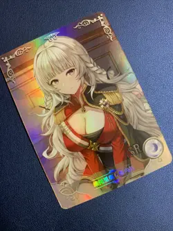 Vittorio Veneto Azur Lane 46 Holo Doujin Goddess CCG TCG Anime Waifu Card Girl - Image 4