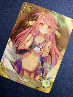 Jibril No Game No Life 70 Foil Holo Doujin Goddess CCG TCG Anime Waifu Card Gir - Image 3