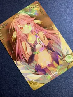 Jibril No Game No Life 70 Foil Holo Doujin Goddess CCG TCG Anime Waifu Card Gir - Image 4