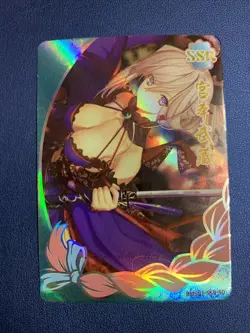 Musashi Miyamoto Fate Goddess Story Anime Swimsuit Waifu Card Girl Foil Doujin - Image 1