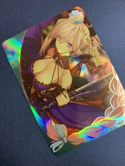 Musashi Miyamoto Fate Goddess Story Anime Swimsuit Waifu Card Girl Foil Doujin - Image 5