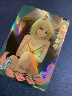Kal’tsit Arknights SSR Goddess Story Anime Swimsuit Waifu Card Girl Foil Doujin - Image 4
