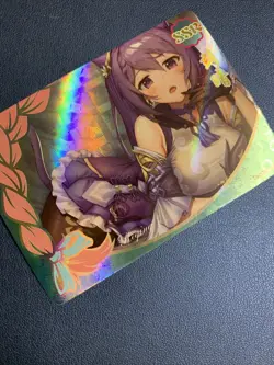 Keqing Genshin Impact Goddess Story Anime Swimsuit Waifu Card Girl Foil Doujin - Image 4