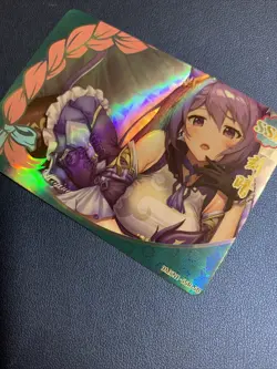 Keqing Genshin Impact Goddess Story Anime Swimsuit Waifu Card Girl Foil Doujin - Image 5