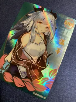 Ptilopsis Arknight Hot Goddess Story Anime Swimsuit Waifu Card Girl Foil Doujin - Image 4