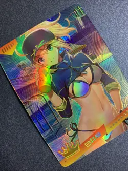Mysterious Heroine X Holo URP Hot Swimsuit Goddess Waifu Card Girl Doujin Anime - Image 4