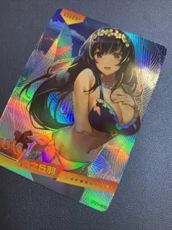 Fumika Sagisawa Idol Holo URP 12 Swimsuit Goddess Waifu Card Girl Doujin Anime - Image 3