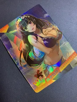 Fumika Sagisawa Idol Holo URP 12 Swimsuit Goddess Waifu Card Girl Doujin Anime - Image 4