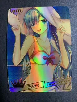 Rem Re:zero Life In Hot Holo UTR 6 Swimsuit Goddess Waifu Card Girl Doujin Anime - Image 1