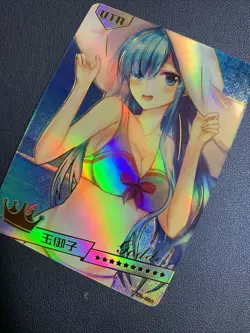 Rem Re:zero Life In Hot Holo UTR 6 Swimsuit Goddess Waifu Card Girl Doujin Anime - Image 3