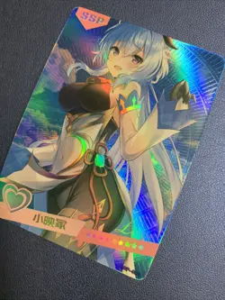 GanYu Genshin Impact Holo SSP 6 Swimsuit Goddess Waifu Card Girl Doujin Anime - Image 3