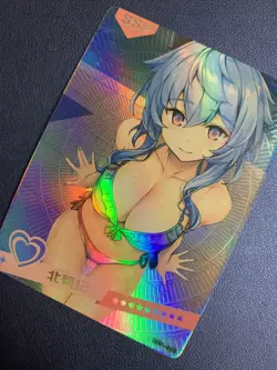 GanYu Genshin Impact Holo SSP 18 Swimsuit Goddess Waifu Card Girl Doujin Anime - Image 3