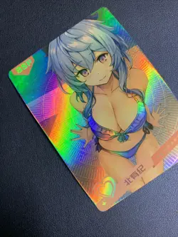 GanYu Genshin Impact Holo SSP 18 Swimsuit Goddess Waifu Card Girl Doujin Anime - Image 4