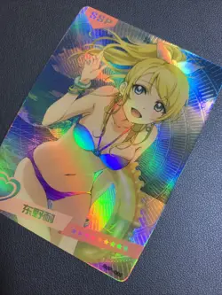 Eli Love Live Idol Hot Holo SSP 28 Swimsuit Goddess Waifu Card Girl Doujin Anime - Image 3