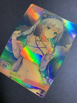 Hatsune Miku Vocaloid Holo SSP 32 Swimsuit Goddess Waifu Card Girl Doujin Anime - Image 3