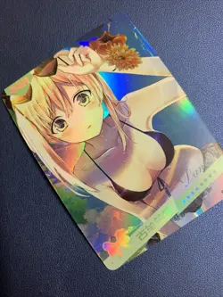 Ayu Shirakawa Sister Holo SSR 1 Swimsuit Goddess Waifu Card Girl Doujin Anime - Image 4