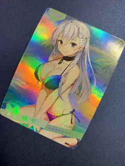 Belfast Azur Lane Cute Holo SSR 5 Swimsuit Goddess Waifu Card Girl Doujin Anime - Image 3