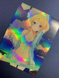 Eli Ayase Love Live Hot Holo SSR 6 Swimsuit Goddess Waifu Card Girl Doujin Anime - Image 3
