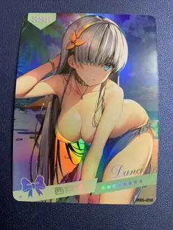 Anastasia Fate FGO Hot Holo SSR 15 Swimsuit Goddess Waifu Card Girl Doujin Anime - Image 1