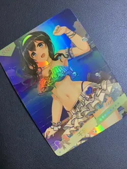 Fumika Sagisawa Idol Holo SSR 28 Swimsuit Goddess Waifu Card Girl Doujin Anime - Image 4