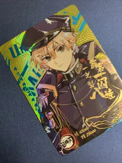 Zenitsu Agatsuma UR 24 Rare Demon Slayer Goddess TCG Card Holo Doujin Anime Foil - Image 4