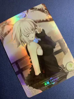 Saber Artoria Alter Fate SR 29 Holo Doujin Goddess CCG TCG Anime Waifu Card Girl - Image 4