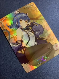 Yuni Pretty Cute Foil SR 33 Holo Doujin Goddess CCG TCG Anime Waifu Card Girl - Image 4