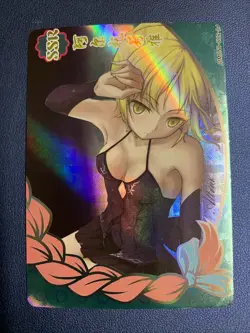 Altria Pendragon FAte 34 SSR Goddess Anime Beauties Waifu Card Girl Foil Doujin - Image 1