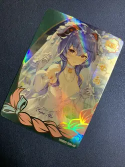 Ganyu Genshin Impact 49 SSR Goddess Anime Swimsuit Waifu Card Girl Foil Doujin - Image 4