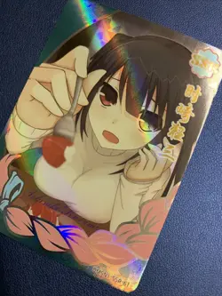 Kurumi Tokosaki Date 61 Goddess Story Anime Swimsuit Waifu Card Girl Foil Doujin - Image 4