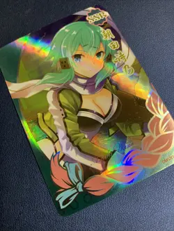 Shino Asada Sword Art Goddess Story Anime Swimsuit Waifu Card Girl Foil Doujin - Image 5