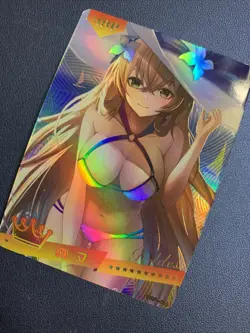 Lumine Genshin Impact URP 2 Hot Swimsuit Goddess Waifu Card Girl Doujin Anime - Image 3