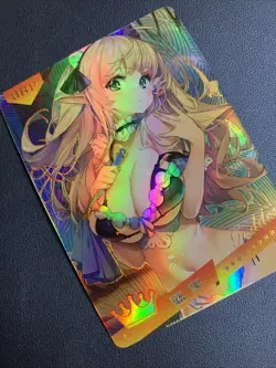 Fischl Genshin Impact URP 3 Hot Swimsuit Goddess Waifu Card Girl Doujin Anime - Image 4