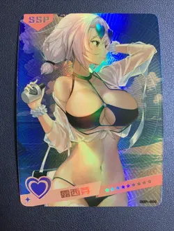 Sirius Azur Lane Hot Holo SSP 4 Swimsuit Goddess Waifu Card Girl Doujin Anime - Image 1