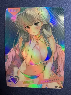 Formidable Azur Lane Holo SSP 16 Swimsuit Goddess Waifu Card Girl Doujin Anime - Image 1