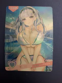 DiDo Azur Lane Hot Holo SSP 24 Swimsuit Goddess Waifu Card Girl Doujin Anime - Image 1