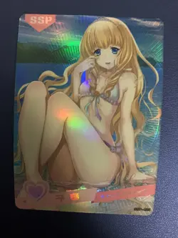 Latifa Fleuranza Amagi Holo SSP 25 Swimsuit Goddess Waifu Card Girl Doujin Anime - Image 1