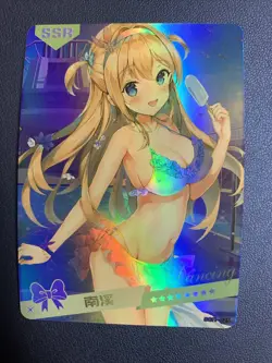 Suomi Kp31 Girls Frontline SSR 25 Swimsuit Goddess Waifu Card Girl Doujin Anime - Image 1