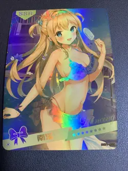 Suomi Kp31 Girls Frontline SSR 25 Swimsuit Goddess Waifu Card Girl Doujin Anime - Image 5