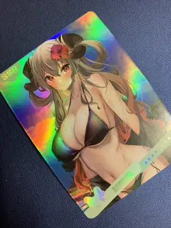 Ganyu Genshin Impact Hot SSR 26 Swimsuit Goddess Waifu Card Girl Doujin Anime - Image 4