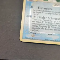 Pokemon TCG Karte - Regice Gold Star Holo Deutsch 90/92 EX Legend Maker EXC - Image 4