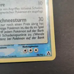 Pokemon TCG Karte - Regice Gold Star Holo Deutsch 90/92 EX Legend Maker EXC - Image 5